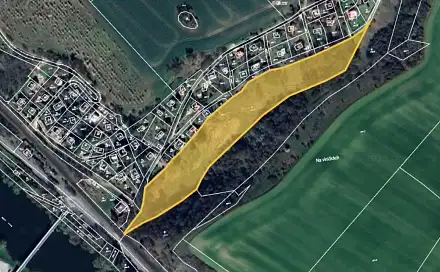 Prodej louky 12 610 m², Nižbor, okres Beroun