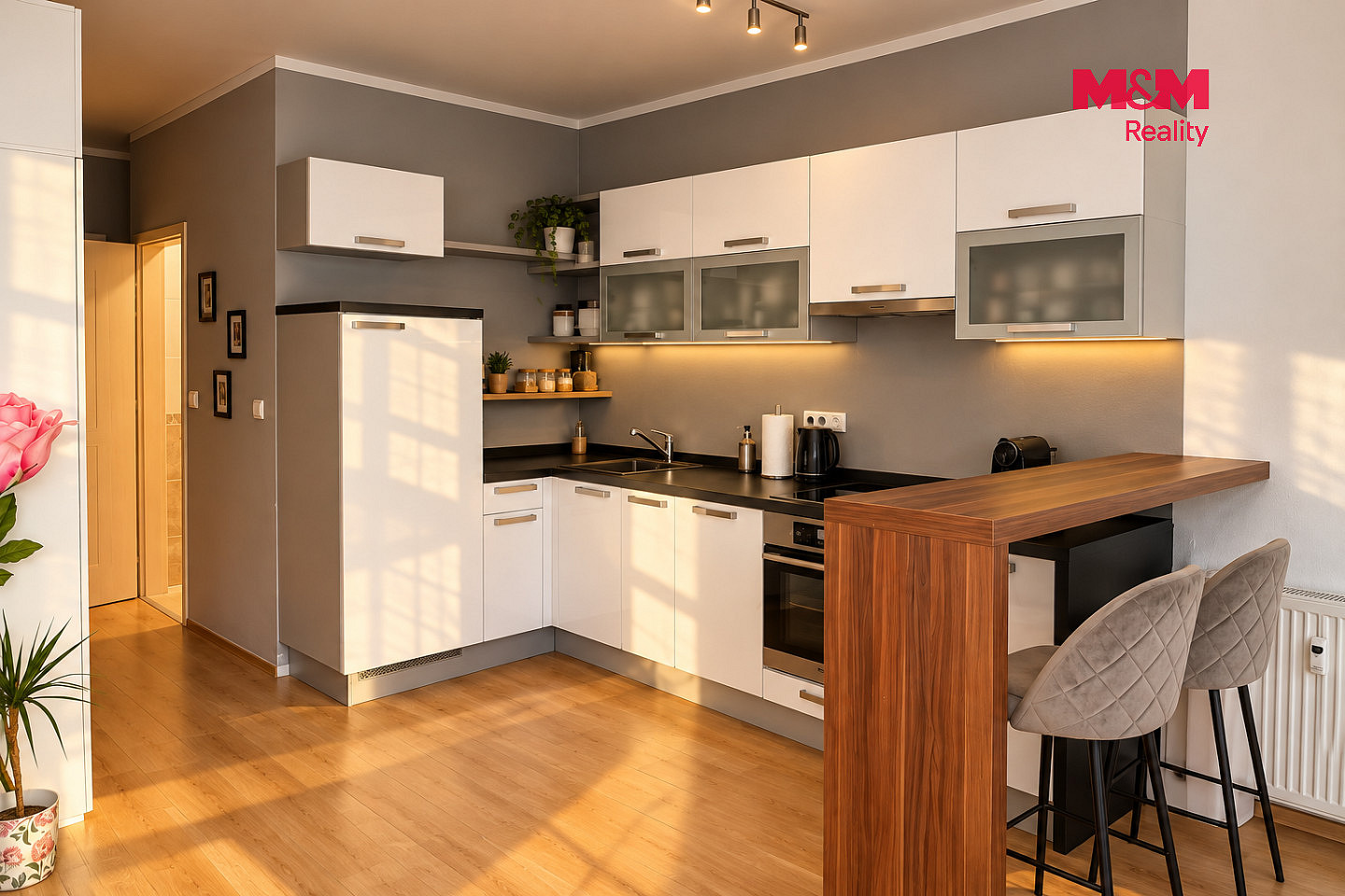 Pronájem bytu 1+kk 34 m² – fotografie 3