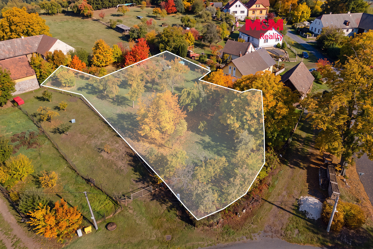 Prodej stavebního pozemku 1 337 m²