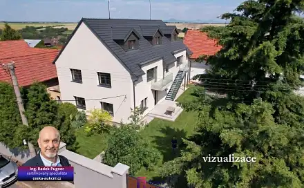 Prodej domu 360 m² s pozemkem 2 192 m², Mír. náměstí, Mšené-lázně - Vrbice, okres Litoměřice