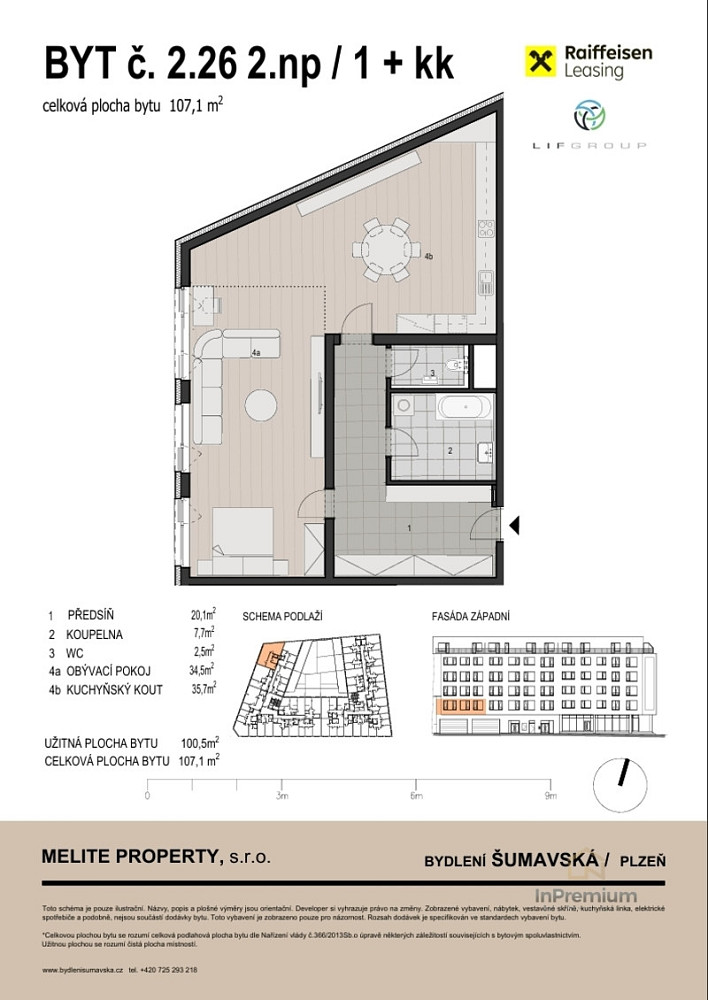 Prodej bytu 1+kk 107 m² — photo 5