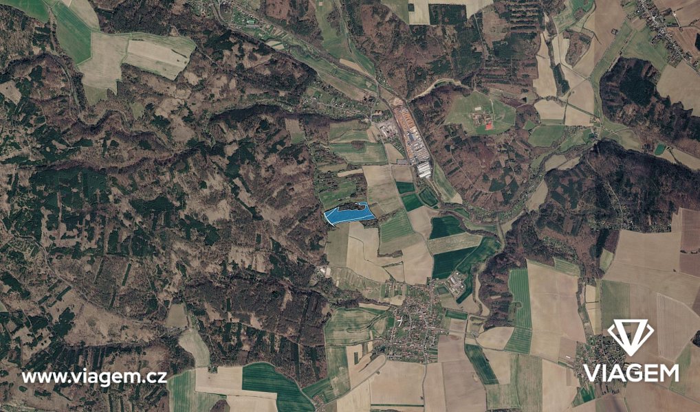 Prodej lesa 4 754 m², Ptení – náhled fotky 3