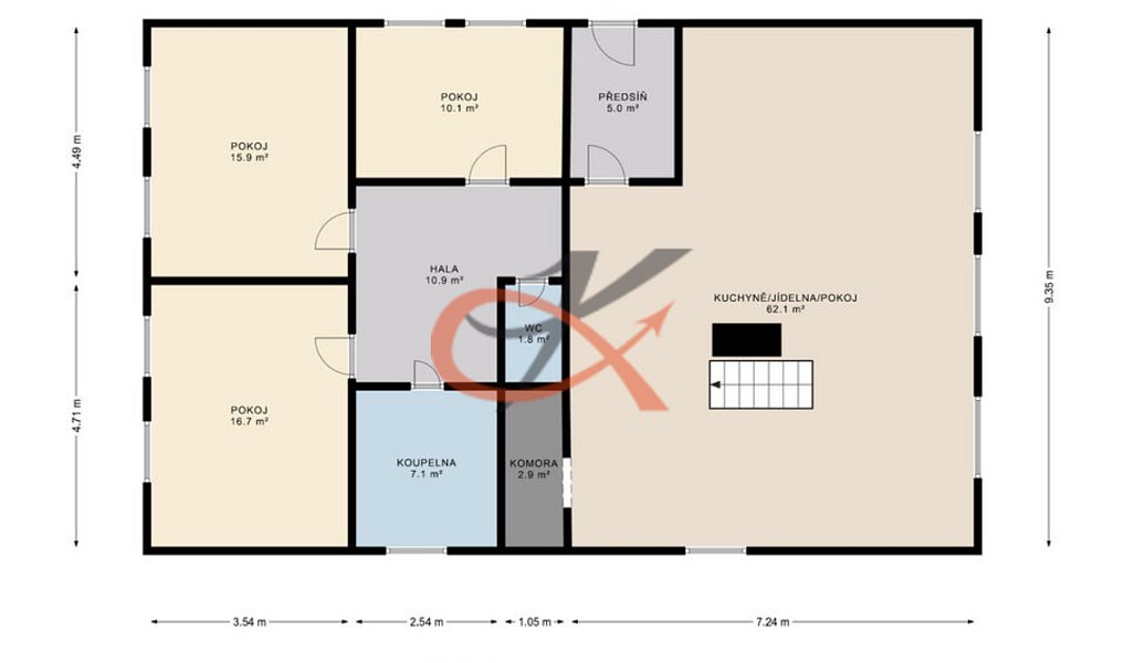 Prodej domu 110 m² s pozemkem 504 m², Valašské Meziříčí – náhled fotky 28