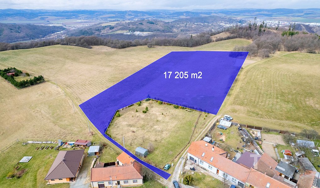 Prodej stavebního pozemku 17 205 m², Újezd u Boskovic – náhled fotky 5