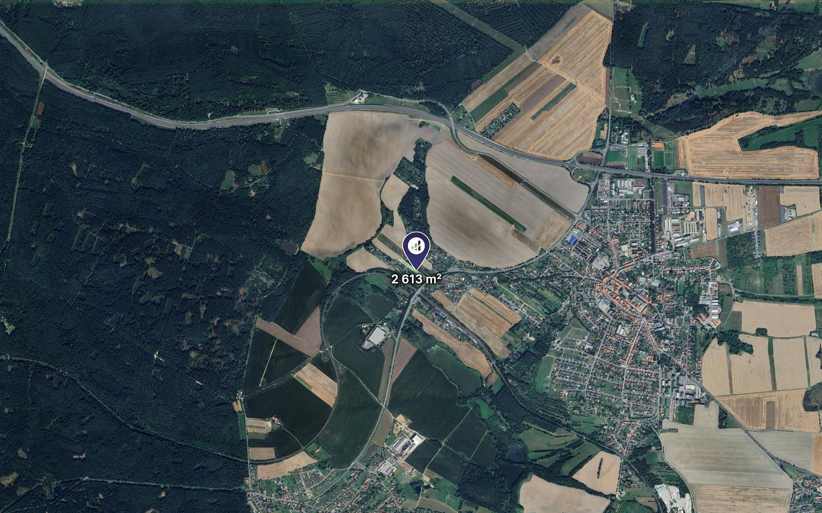 Prodej pole 2 613 m² – fotografie 2