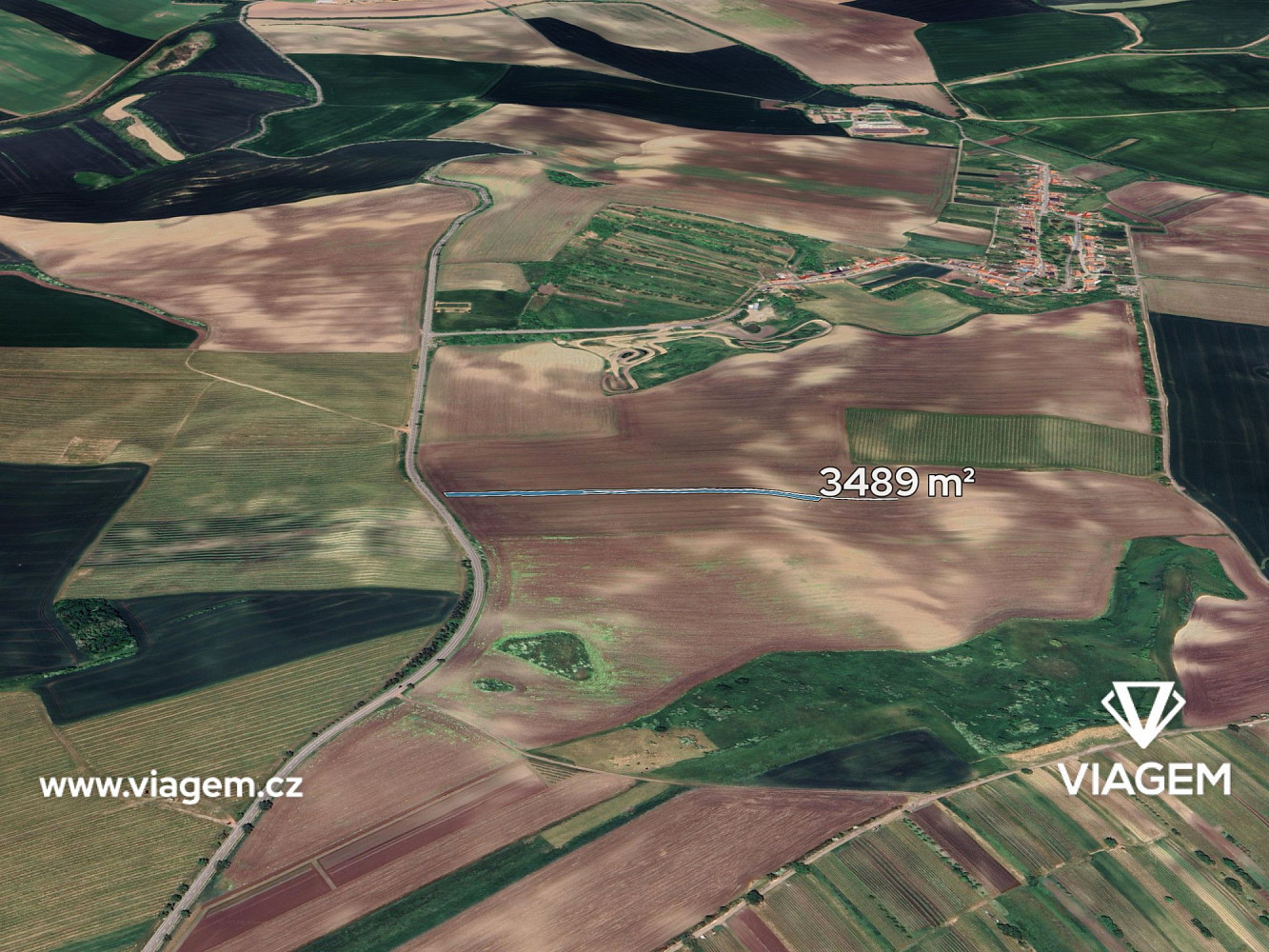 Prodej pole 3 489 m²