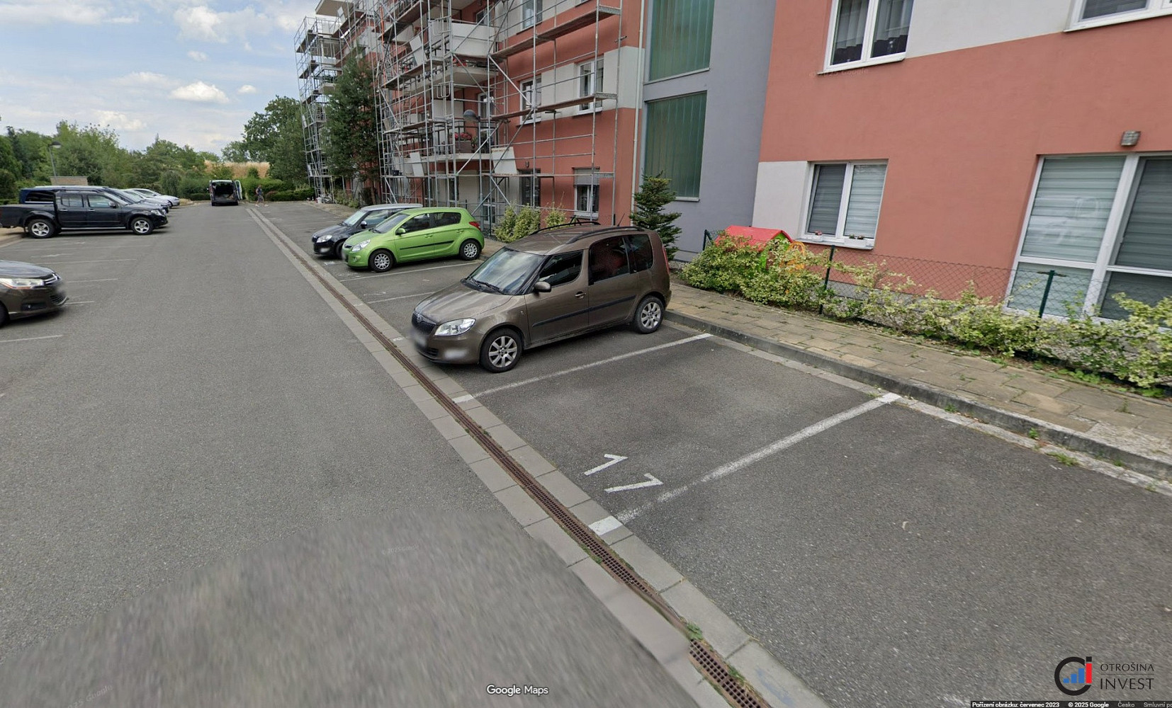 Pronájem parkovacího stání 11 m2, olomouc — photo 2