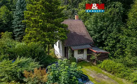 Prodej chaty/chalupy 56 m² s pozemkem 302 m², Rybniště - Nová Chřibská, okres Děčín