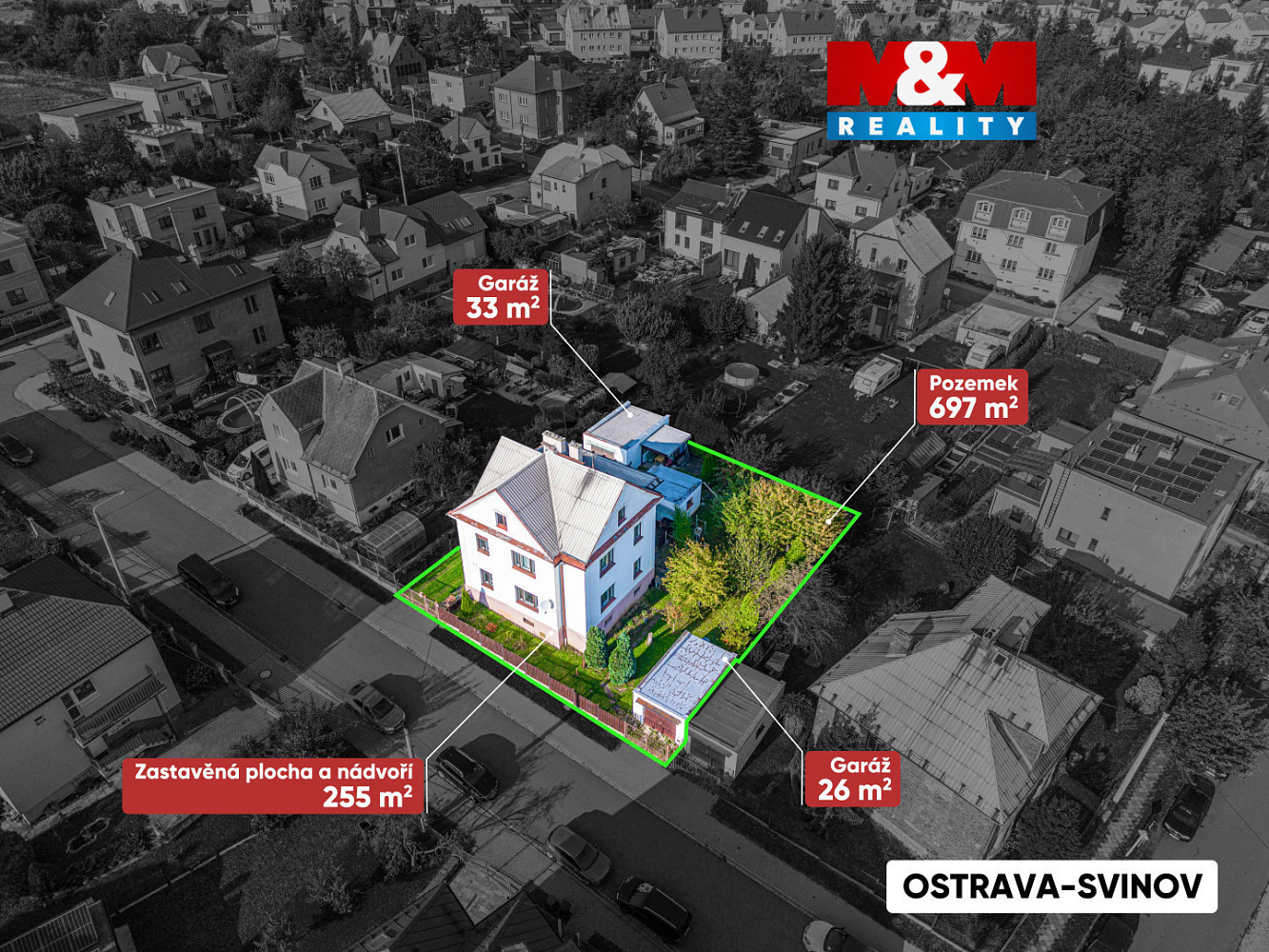 Prodej domu 350 m² s pozemkem 697 m²