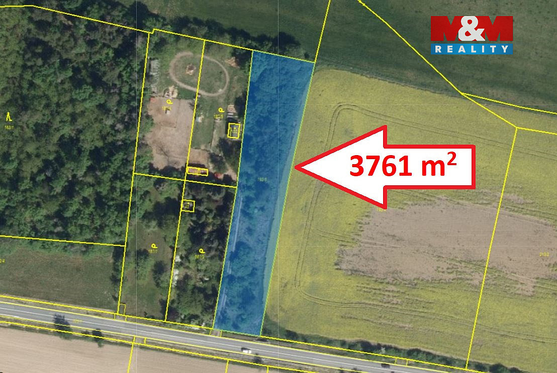 Pronájem zahrady 3 761 m² – fotografie 3