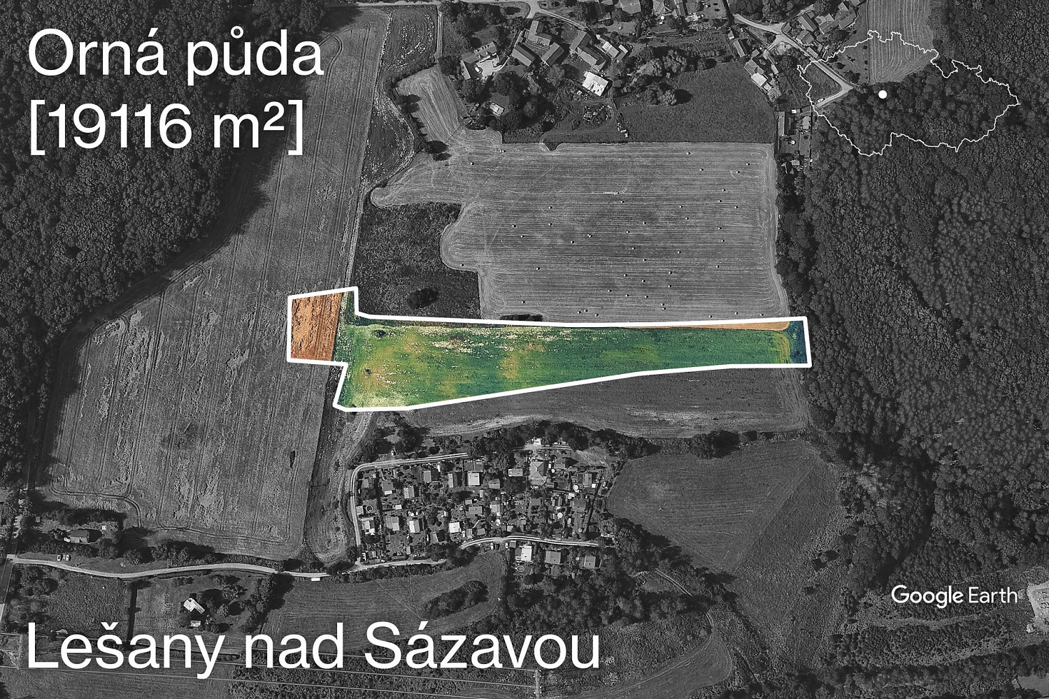 Prodej pole 19 116 m² — photo 2