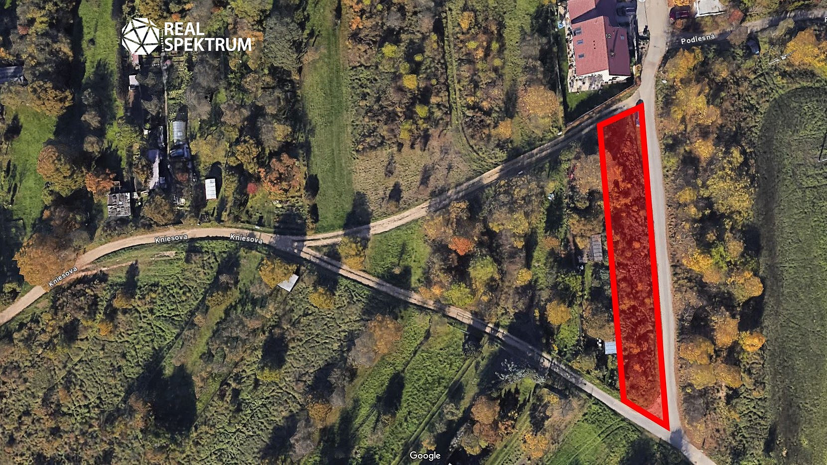 Prodej stavebního pozemku pro RD, 723 m², Brno - Líšeň – pohled 5