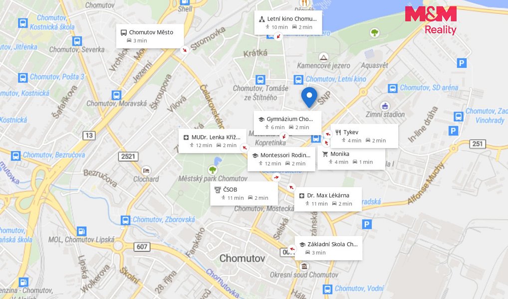 Pronájem bytu 3+1 80 m², Chomutov – náhled fotky 13
