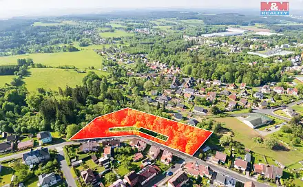 Prodej stavebního pozemku 9 804 m², Aš, okres Cheb