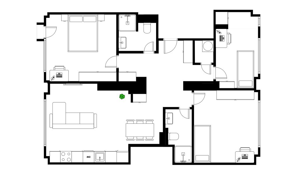 Prodej bytu 4+kk 83 m², Praha – náhled fotky 3
