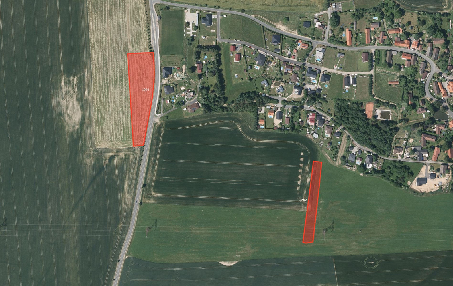 Prodej pole 21 924 m²