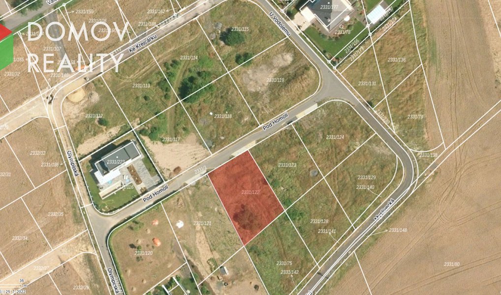 Prodej stavebního pozemku 898 m², Hořovice – náhled fotky 2