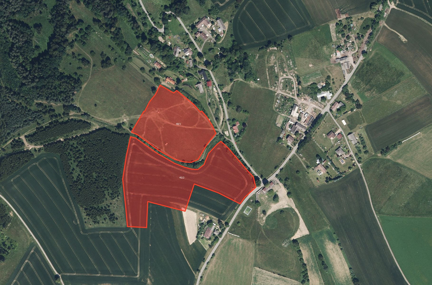 Prodej pole 26 253 m²