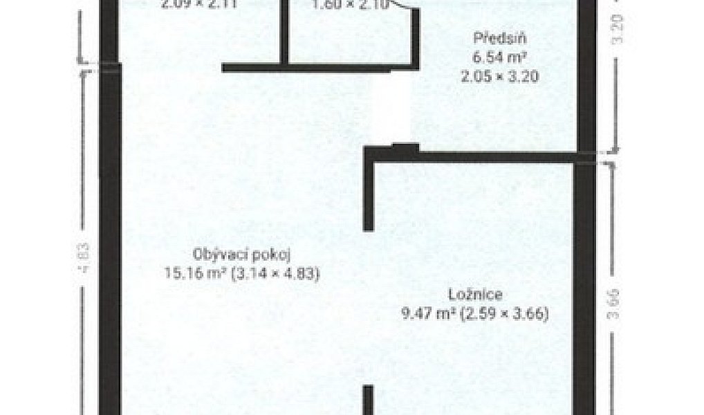 Pronájem bytu 2+kk 44 m², Teplice – náhled fotky 19