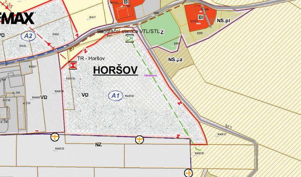 Prodej komerčního pozemku 41 483 m², Omlenice – náhled fotky 10