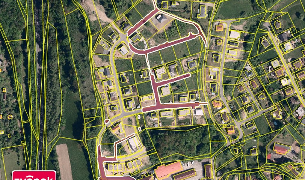 Dražba pozemku, 6503 m², Zlín, Březnice