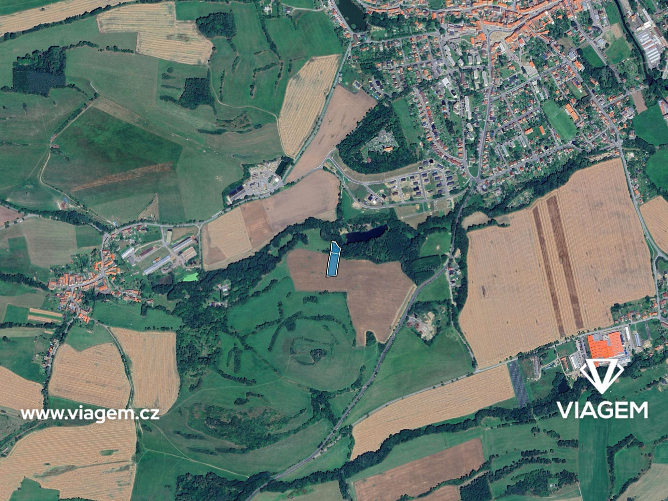 Prodej pole 624 m² – fotografie 3