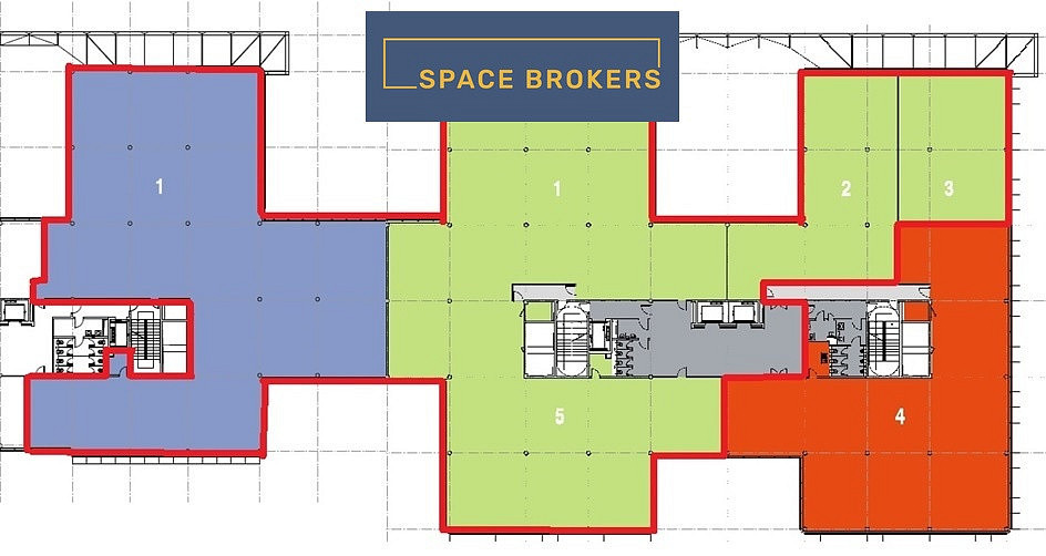 Pronájem kanceláře 3 000 m² — photo 2