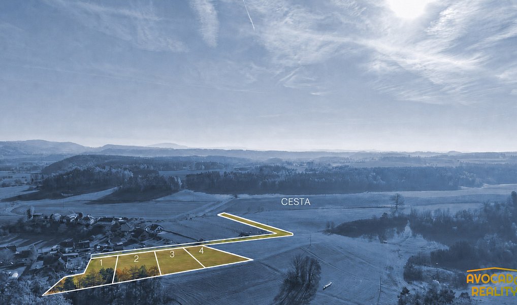 Prodej stavebního pozemku 2 200 m², Bílá – náhled fotky 3