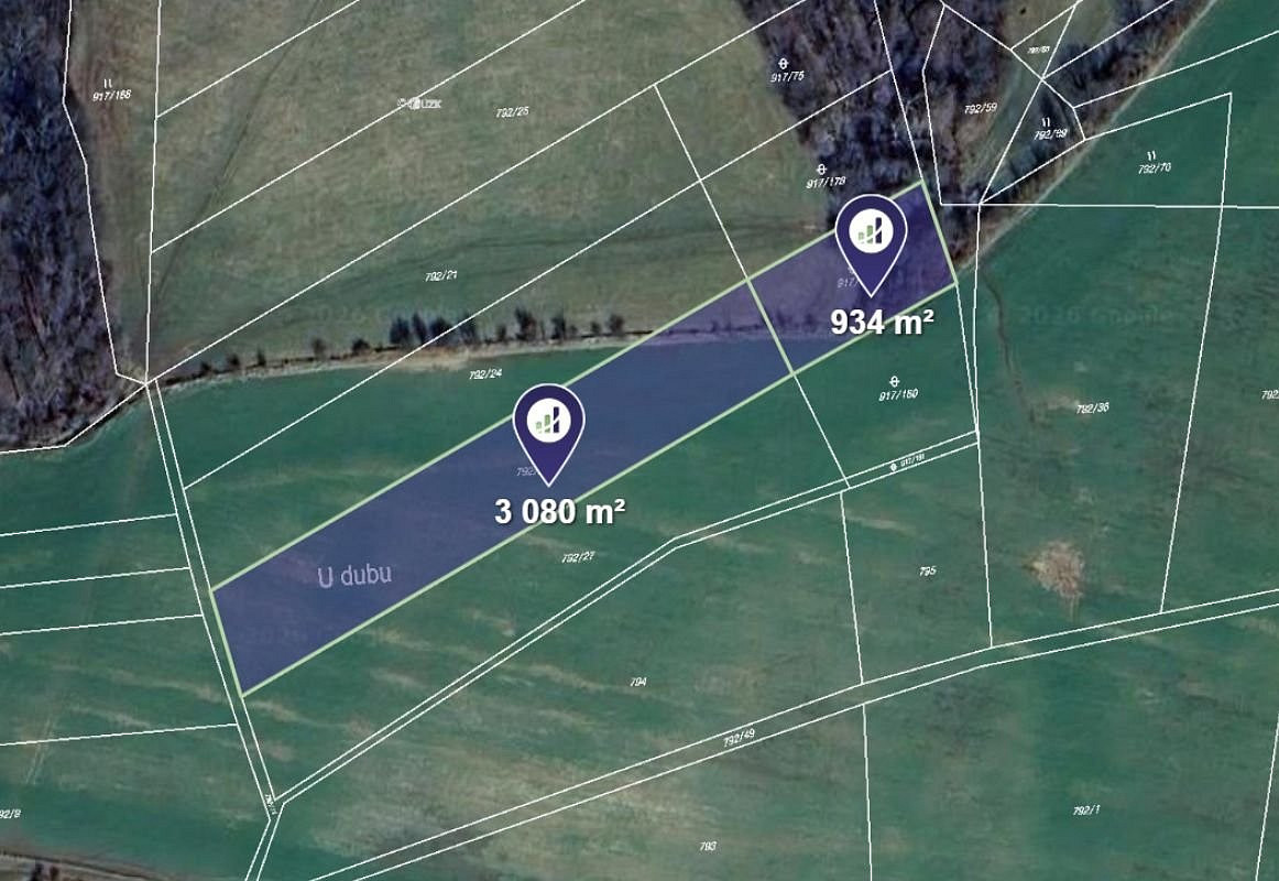 Prodej pole 4 448 m²