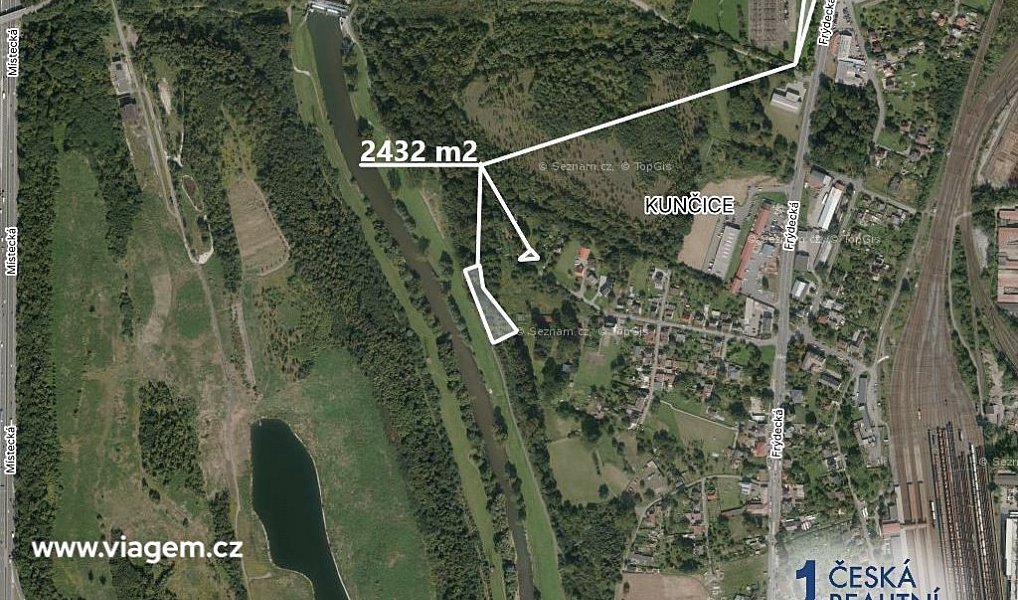 Prodej komerčního pozemku 2 432 m², Ostrava – náhled fotky 2
