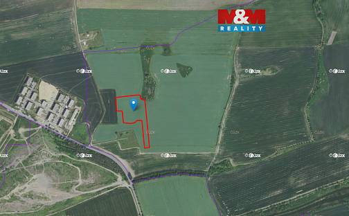 Prodej pole 17 632 m², Praha 5 - Sobín