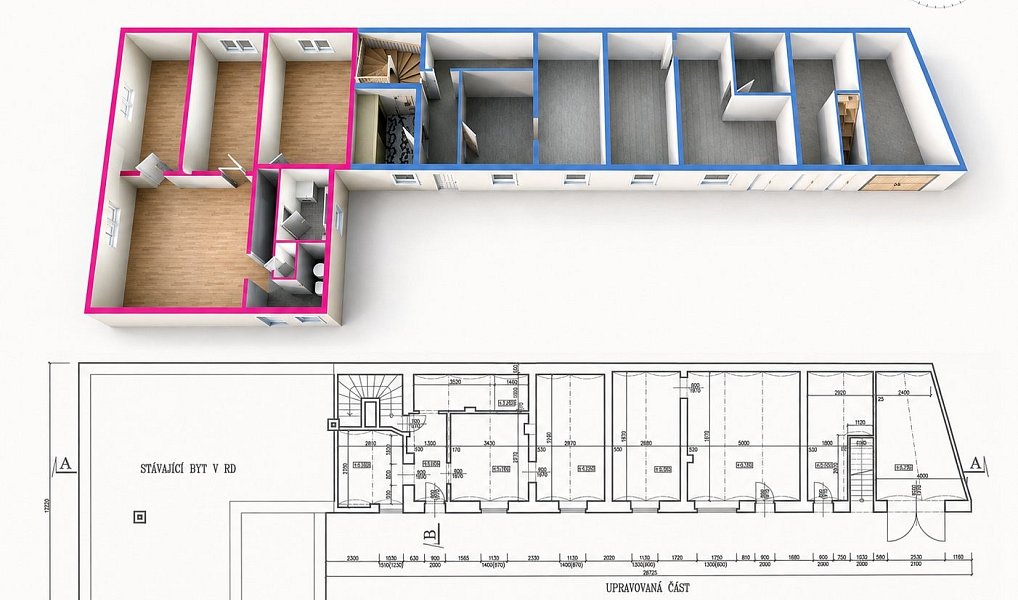 Prodej domu 100 m² s pozemkem 2 531 m², Lkáň – náhled fotky 5