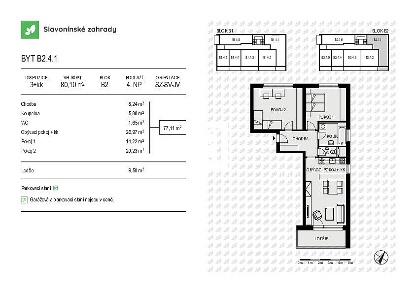 Prodej bytu 3+kk 80 m² — photo 3