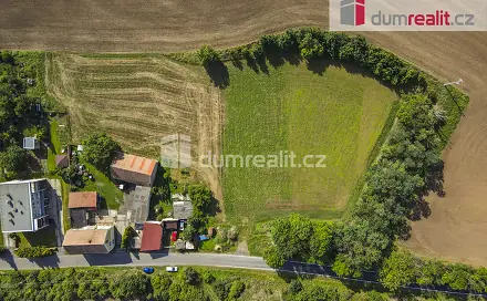 Prodej stavebního pozemku 3 478 m², Klobuky, okres Kladno