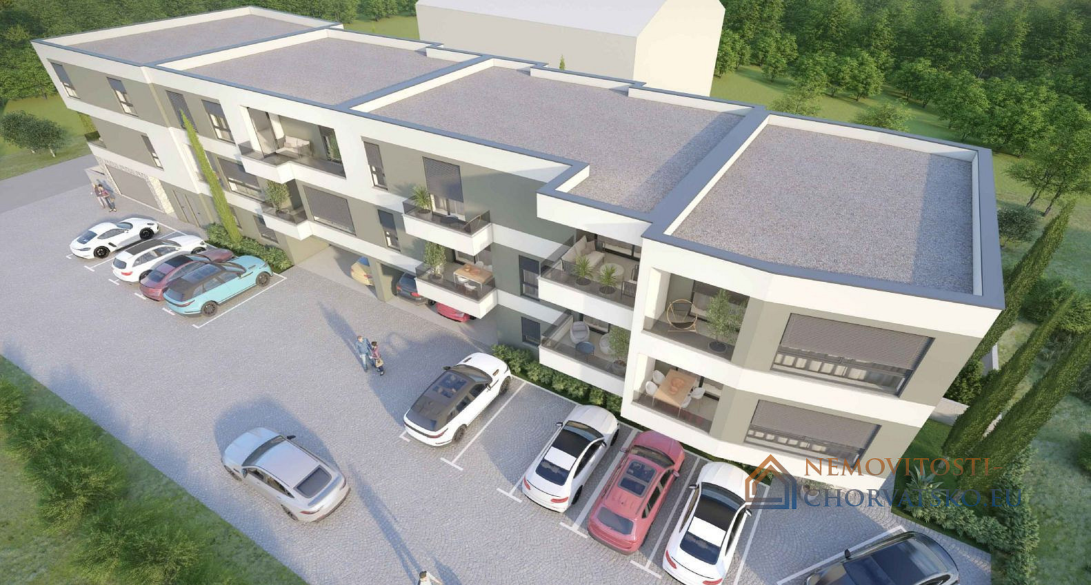 Prodej bytu 2+kk 54 m² – pohled 2