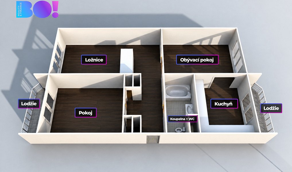 Prodej bytu 3+1 71 m², Třinec – náhled fotky 7