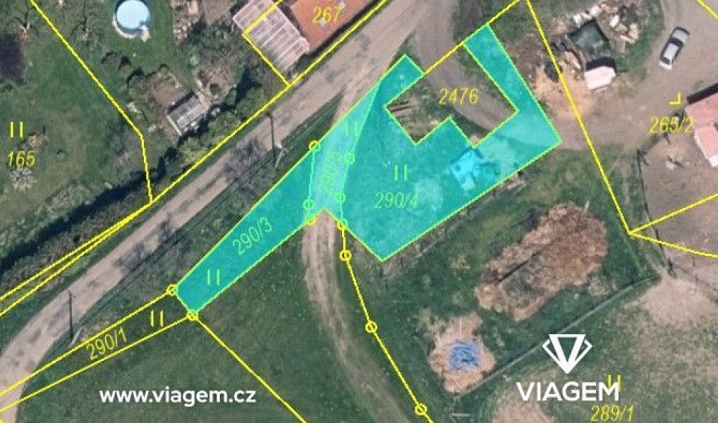 Prodej pole 465 m², Cvikov – náhled fotky 3