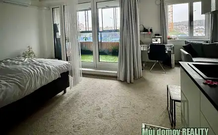 Pronájem bytu 1+kk 46 m², Poděbradská, Praha 9 - Hloubětín