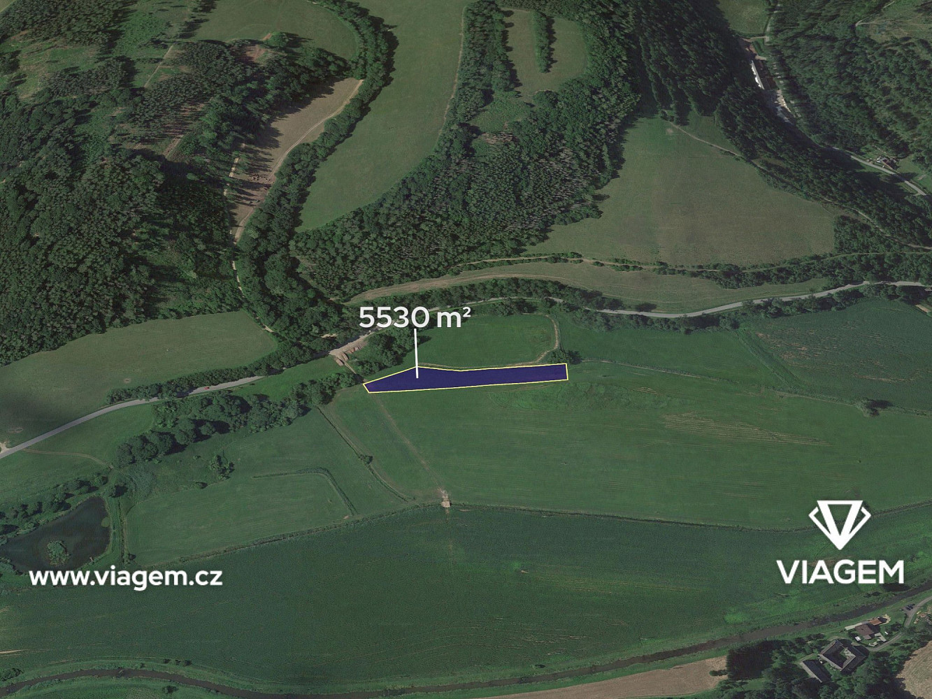 Prodej pole 1 382 m²