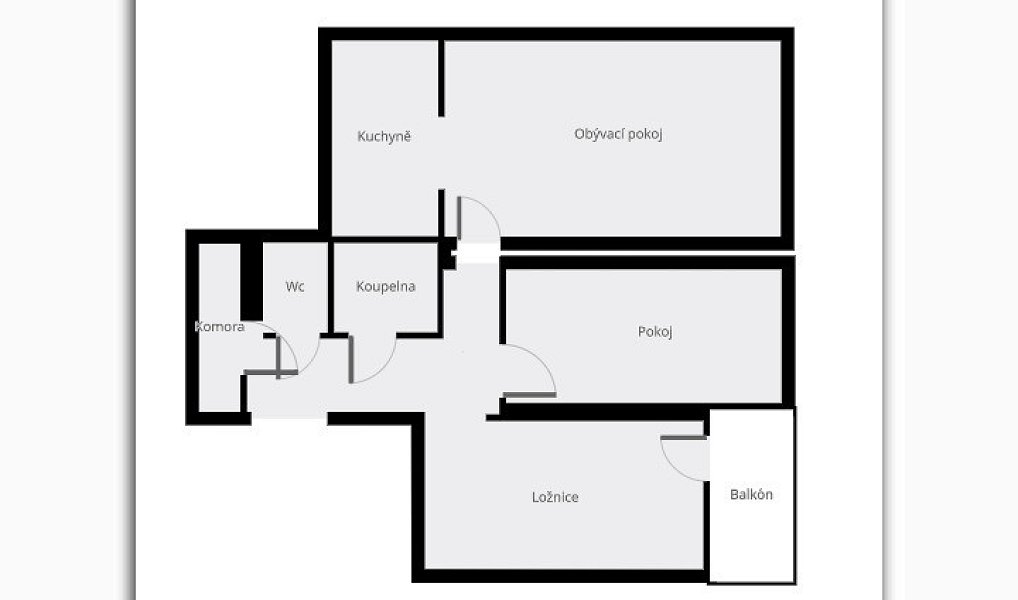 Pronájem bytu 3+kk 66 m², Praha – náhled fotky 4