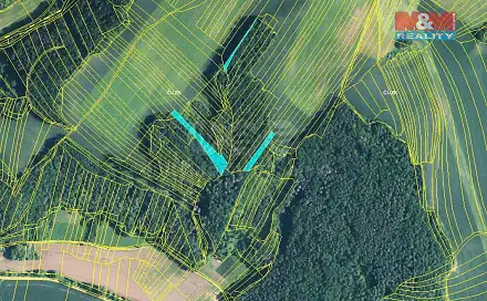 Prodej lesa 4 471 m², Újezd u Černé Hory, okres Blansko
