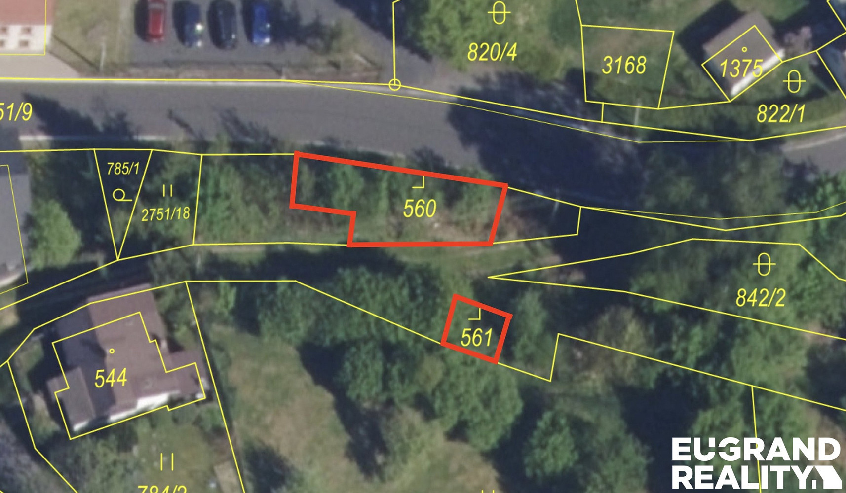 Prodej stavebního pozemku 254 m²