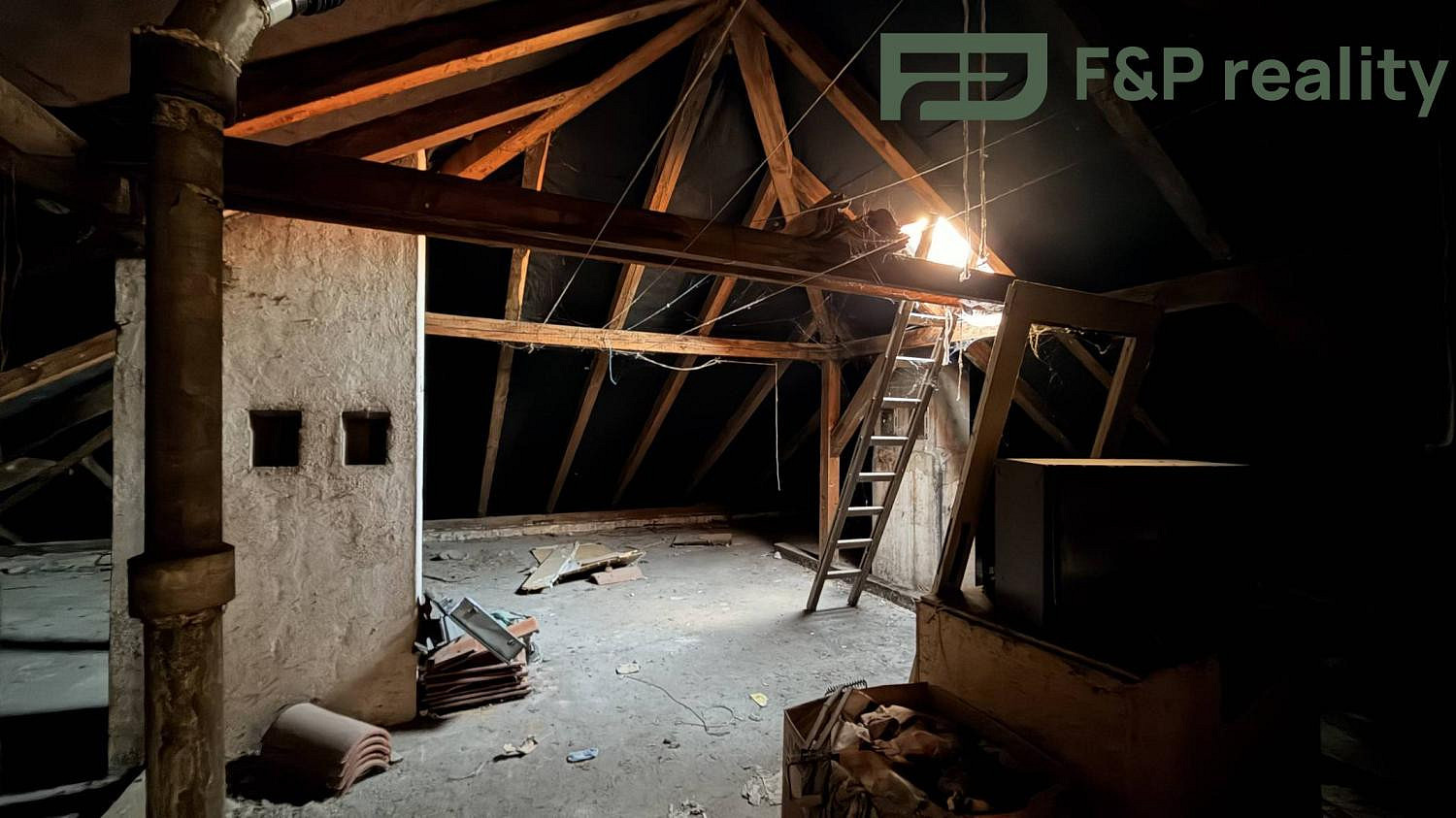 Prodej ostatní Půdní prostor, 175 m², Žáky – pohled 4