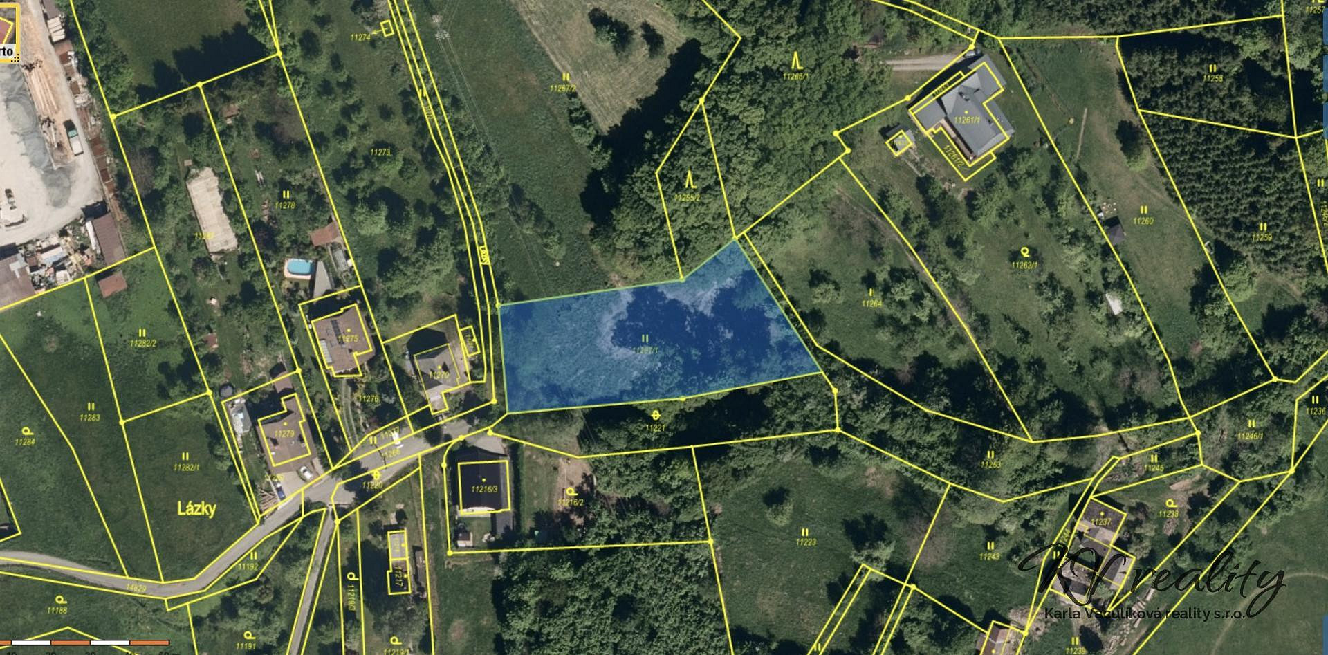 Prodej stavebního pozemku 2 186 m²