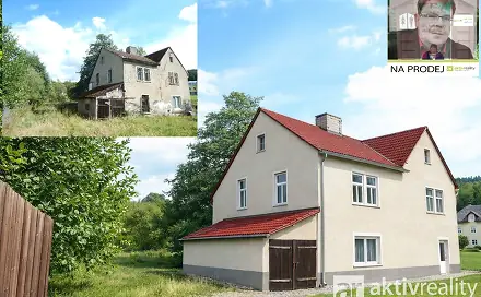 Prodej domu 195 m² s pozemkem 586 m², Kryštofovy Hamry - Černý Potok, okres Chomutov