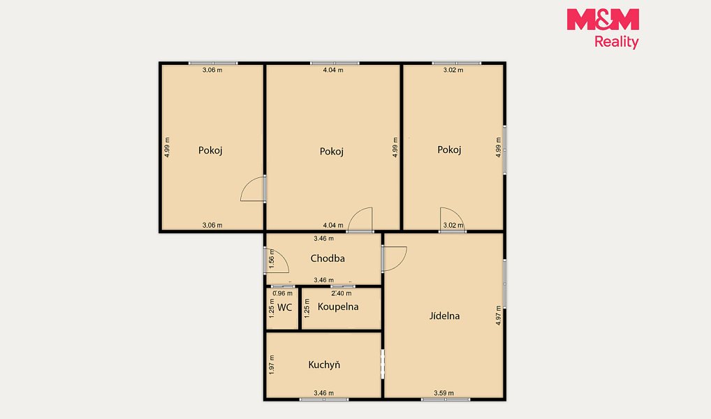 Prodej bytu 4+1 81 m², Sokolov – náhled fotky 20