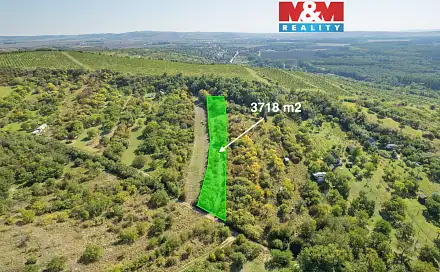 Prodej zahrady 3 718 m², Židlochovice, okres Brno-venkov