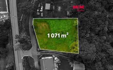 Prodej stavebního pozemku 1 071 m², Volfartice, okres Česká Lípa
