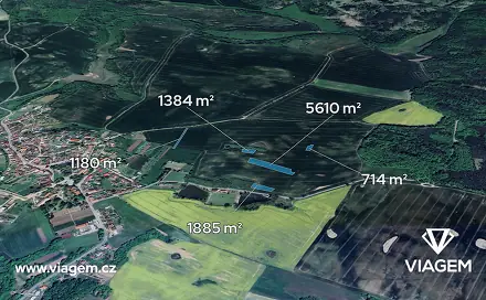 Prodej pole 1 197 m², Hostim, okres Znojmo