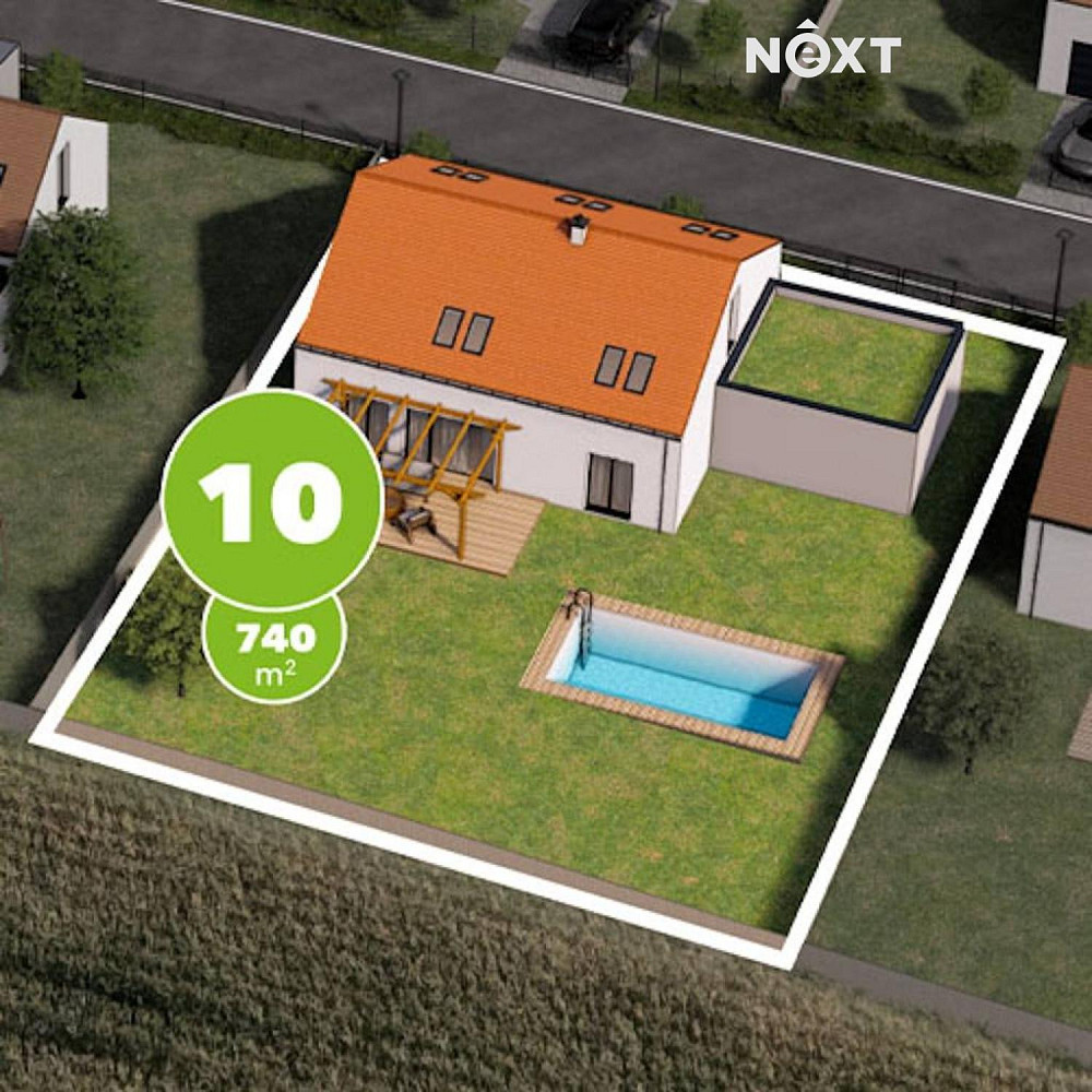 Prodej stavebního pozemku 740 m² – fotografie 3
